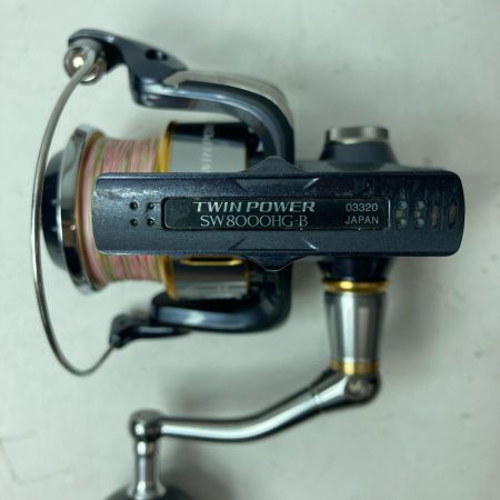SHIMANO シマノ スピニングリール 15ツインパワーSW 8000HG 03320 箱・リールポーチ付