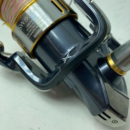 SHIMANO シマノ スピニングリール 15ツインパワーSW 8000HG 03320 箱・リールポーチ付