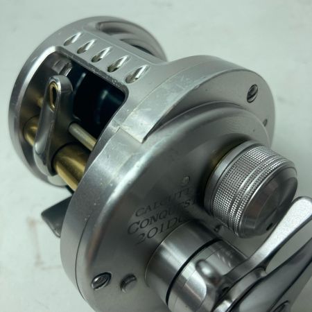 SHIMANO シマノ ベイトリール 09カルカッタコンクエスト 201DC 02282 箱・リールポーチ付