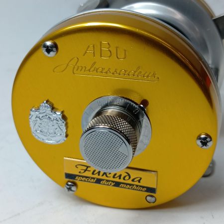 Abu Garcia アブガルシア ベイトリール  アンバサダー 5500CS ロケット ゴールド 福田モデル 00J20SE