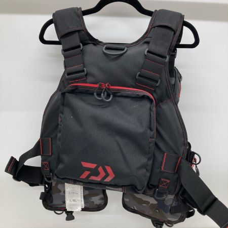 DAIWA ダイワ フローティングベスト DF-6206 DF-6206 レッドxブラック フリーサイズ