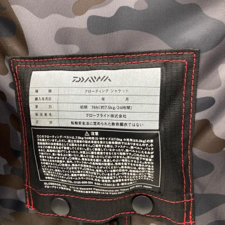 DAIWA ダイワ フローティングベスト DF-6206 DF-6206 レッドxブラック フリーサイズ