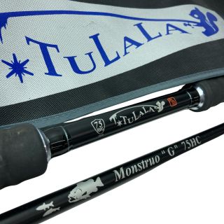 TULALA ツララ バスロッド モンストロG75HC 竿袋付き TULALA ツララ バスロッド モンストロG75HC 竿袋付き - 中古釣り