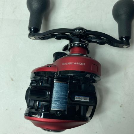 Abu Garcia アブガルシア ベイトリール REVO BEAST ROCKET 箱・リールポーチ・ハンドル付き