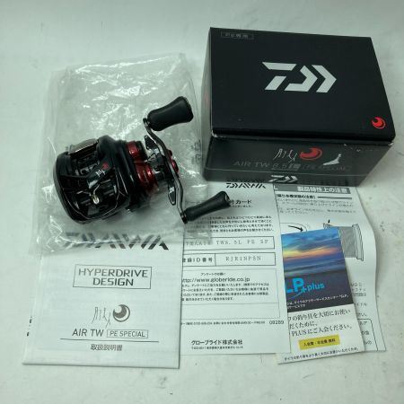 DAIWA ダイワ ベイトリール 月下美人 AIR TW 8.5L PEスペシャル 00631513 箱付き