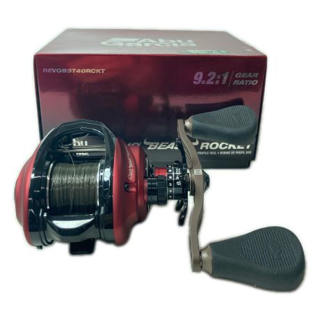 Abu Garcia アブガルシア ベイトリール REVO BEAST ROCKET 箱・VARIAL ハンドルカスタム付き