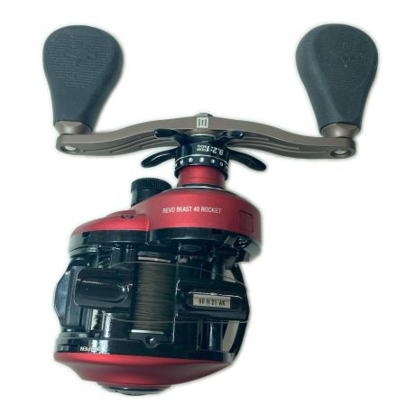 Abu Garcia アブガルシア ベイトリール REVO BEAST ROCKET 箱・VARIAL ハンドルカスタム付き