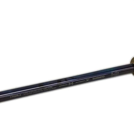SHIMANO シマノ バスロッド 23ワールドシャウラリミテッド 1702R-2 355867 ケース付き