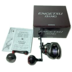 SHIMANO シマノ ベイトリール 21炎月 151HG 04305 箱・カスタムハンドル付 Bランク