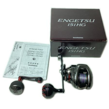 SHIMANO シマノ ベイトリール 21炎月 151HG 04305 箱・カスタムハンドル付