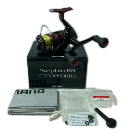 SHIMANO シマノ スピニングリール  03946 18セフィアBB C3000SDHHG 