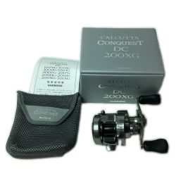 SHIMANO シマノ ベイトリール 26カルカッタコンクエスト DC200XG 048752 箱・リールポーチ付 Sランク