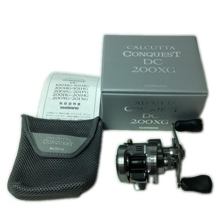 SHIMANO シマノ ベイトリール 26カルカッタコンクエスト DC200XG 048752 箱・リールポーチ付