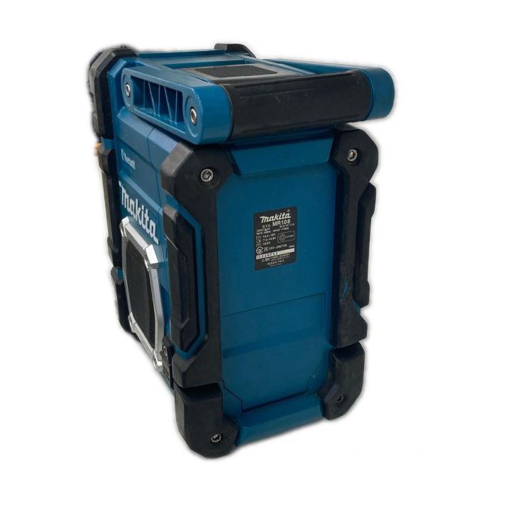 MAKITA マキタ バッテリー式ラジオ MR108 ブルー Cアダプター付 