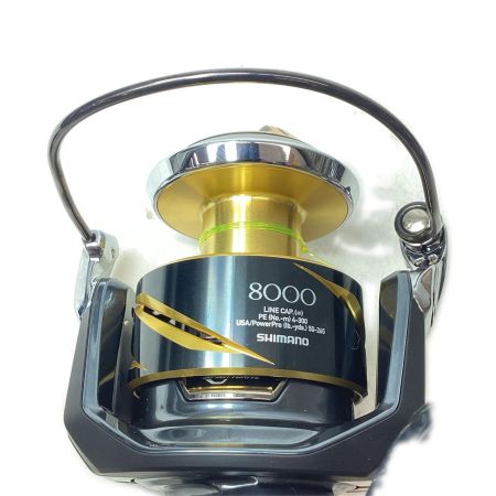 SHIMANO シマノ スピニングリール 25ステラSW 8000HG 047557 箱・リールポーチ付