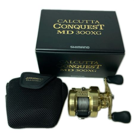 SHIMANO シマノ ベイトリール 23カルカッタコンクエストMD 300XG 045928 箱・リールポーチ付