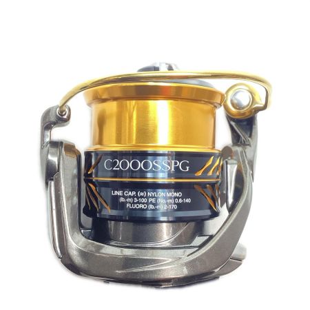 SHIMANO シマノ スピニングリール 17ソアレCI4+ C2000SSPG 03716 箱・リールポーチ付