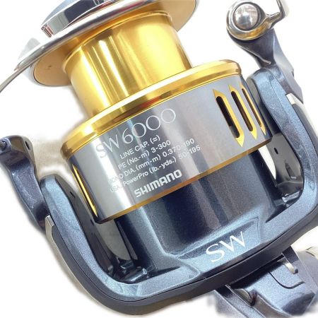 SHIMANO シマノ スピニングリール 16ツインパワーSW 6000XG SE49 03734 箱・リールポーチ付
