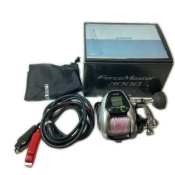 SHIMANO シマノ 電動リール 15フォースマスター 3000 RG45 03401 箱・リールポーチ付 Cランク