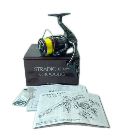 SHIMANO シマノ スピニングリール16ストラディックCI4+ C3000HG  03493