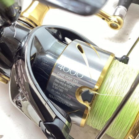 SHIMANO シマノ スピニングリール 14ステラ 4000XG  03250 箱・リールポーチ付