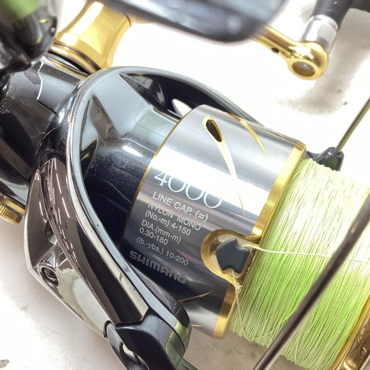 SHIMANO シマノ スピニングリール 14ステラ 4000XG 03250 箱・リール