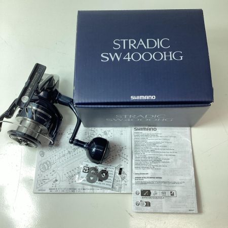 SHIMANO シマノ スピニングリール 24ストラディックSW 4000HG 047373 箱付き