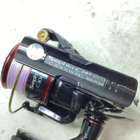 SHIMANO シマノ スピニングリール 17セフィアCI4+ C3000SHG 03713 箱・リールポーチ付