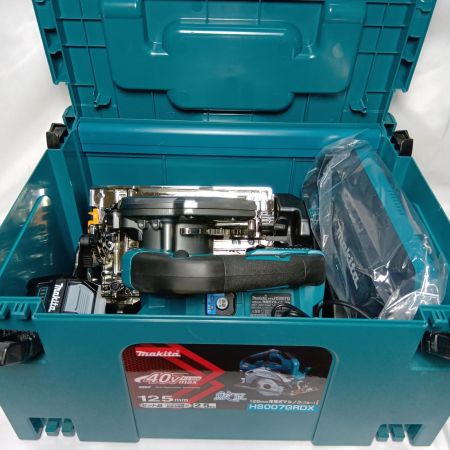 マキタ(Makita) HS007GRDX 40V 125ミリ充電式マルノコ バッテリー2個、充電器付き