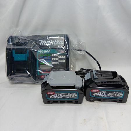 マキタ(Makita) HS007GRDX 40V 125ミリ充電式マルノコ バッテリー2個、充電器付き