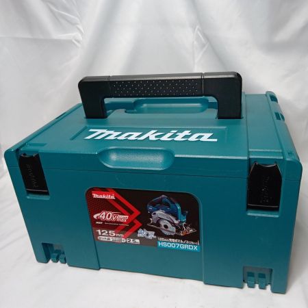 マキタ(Makita) HS007GRDX 40V 125ミリ充電式マルノコ バッテリー2個、充電器付き