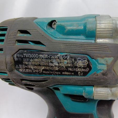 MAKITA マキタ TW300DRGX 18V充電式インパクトレンチ バッテリー2個、充電器付き