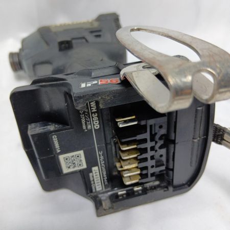 HiKOKI ハイコーキ WH36DD(2XHBSZ) ストロングブラック 36Vコードレスインパクトドライバ バッテリー2個、充電器付き