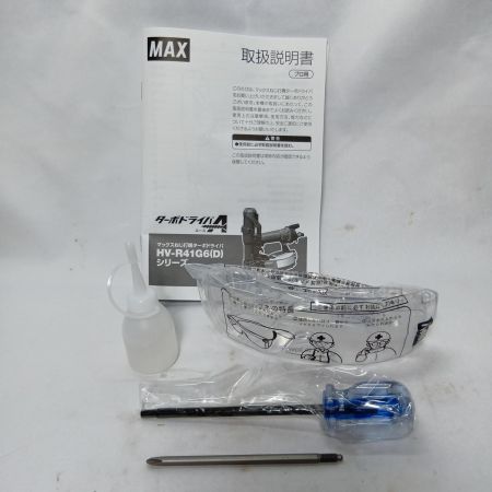 MAX マックス HV-R41G6(D)-R ねじ打機ターボドライバ マイスターレッド レッド