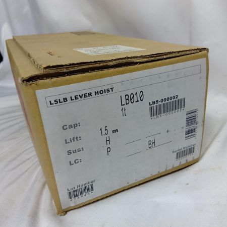 キトー(KITO) LB010 レバーブロック 1t