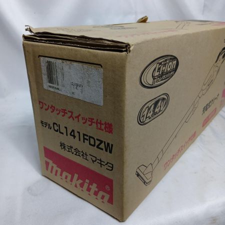マキタ(Makita) CL141FDZW 充電式クリーナ 14.4V 本体のみ(バッテリ・充電器別売)  カプセル式クリーナ