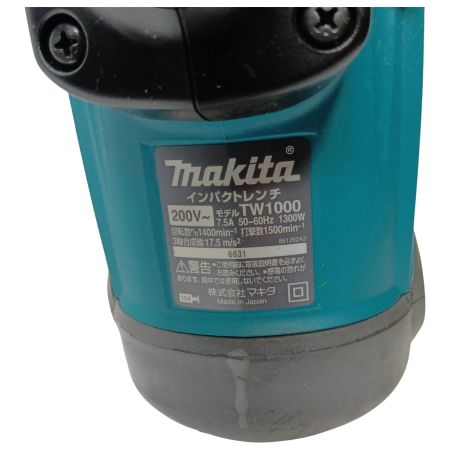 マキタ(Makita) makita TW1000 200V インパクトレンチ TW1000