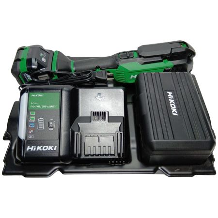 HiKOKI(ハイコーキ) CV36DMA(XPZ) 36Vコードレスマルチツール バッテリー1個、充電器付き アグレッシブグリーン