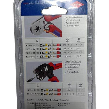 KNIPEX クニペックス 9755-04SB 圧着ペンチ