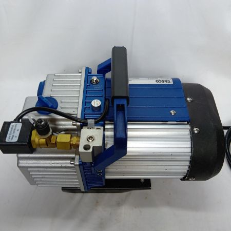 イチネンTASCO オイル逆流防止弁高性能ミストレスツーステージ真空ポンプ 程度A 美品 ｵｲﾙ逆流防止弁付き