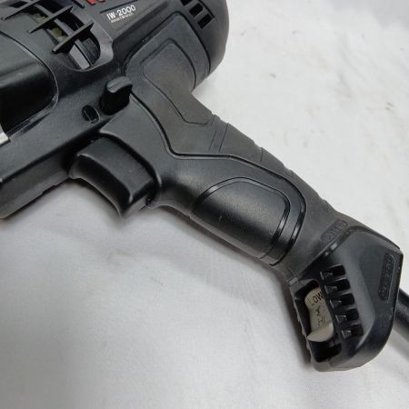 RYOBI リョービ インパクトレンチ IW-2000 ブラック 本体のみ コード式 100v 005471 使用感有 IW-2000 ブラック