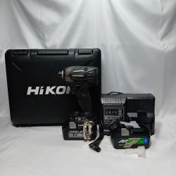 HiKOKI ハイコーキ WH18DDL2 ブラック  充電器・充電池2個・ケース付 コードレス式  WH18DDL2 ブラック Bランク