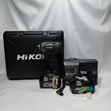 HiKOKI ハイコーキ WH18DDL2 ブラック  充電器・充電池2個・ケース付 コードレス式  WH18DDL2 ブラック