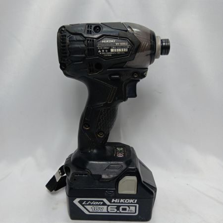 HiKOKI ハイコーキ WH18DDL2 ブラック  充電器・充電池2個・ケース付 コードレス式  WH18DDL2 ブラック