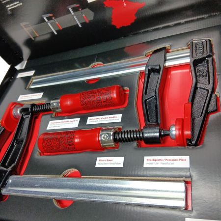 Bessey クランプ TGA25SET-135 ブラック 程度A 付属品完備 美品 TGA25SET-135 ブラック