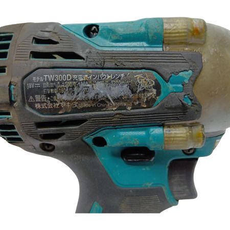 MAKITA マキタ TW300D ブルー 充電池1個付 コードレス式 18v 6.0Ah 177/5/0 不明 キズ・ハガレ有 TW300D ブルー