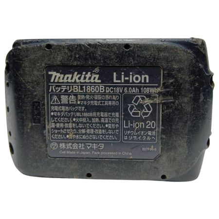 MAKITA マキタ TW300D ブルー 充電池1個付 コードレス式 18v 6.0Ah 177/5/0 不明 キズ・ハガレ有 TW300D ブルー