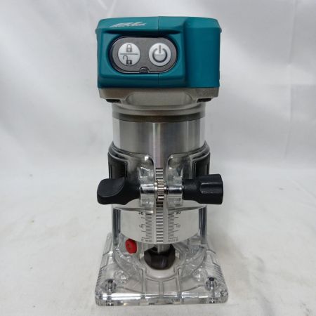 MAKITA マキタ 充電式トリマ RT50DZ ブルー 付属品完備 コードレス式 18v 美品 RT50DZ ブルー