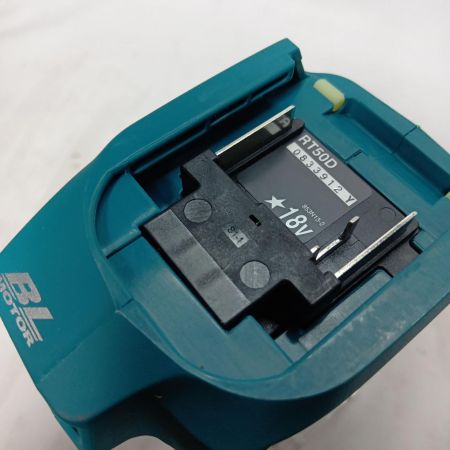 MAKITA マキタ 充電式トリマ RT50DZ ブルー 付属品完備 コードレス式 18v 美品 RT50DZ ブルー