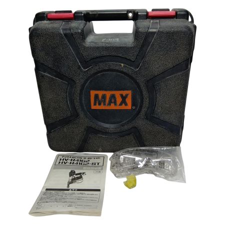 MAX マックス HV-R41G2 ケース付 高圧 FS95381 使用感有 HV-R41G2